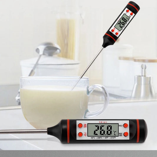 Digital Kitchen Food Thermometer with Probe & Display