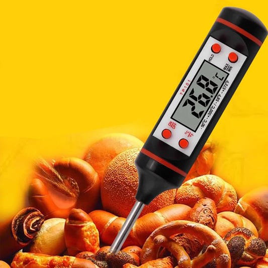 Digital Kitchen Food Thermometer with Probe & Display